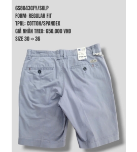 QUẦN SHORT KAKI REGULAR FIT